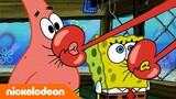 SpongeBob | SpongeBob Mengucapkan Kata yang KOTOR?! | Nickelodeon Bahasa