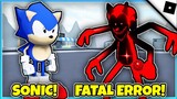 FUNKY 3 - How to get RINGS COLLECTOR AND FATALITY BADGES + SONIC AND FATAL ERROR MORPHS (ROBLOX)