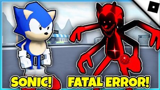 FUNKY 3 - How to get RINGS COLLECTOR AND FATALITY BADGES + SONIC AND FATAL ERROR MORPHS (ROBLOX)