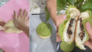 Matcha Buns - Bánh mì trà xanh | Food