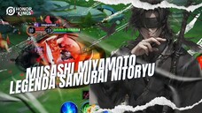 Musashi Miyamoto Legenda Samurai Nitoryu‼️