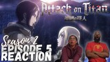 Anime Virgins watch Attack on Titan 2x5 | "Historia" Reaction