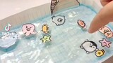 swimming pool x fish bowl | paperdiy tutorial #paperdiy