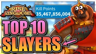 Highest Kill Point Players in Rise of Kingdoms [summer 2022]