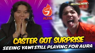 CASTERS GOT SURPRISE SEEING YAWI STILL PLAYING for AURA in this TOURNAMENT . . . 😱