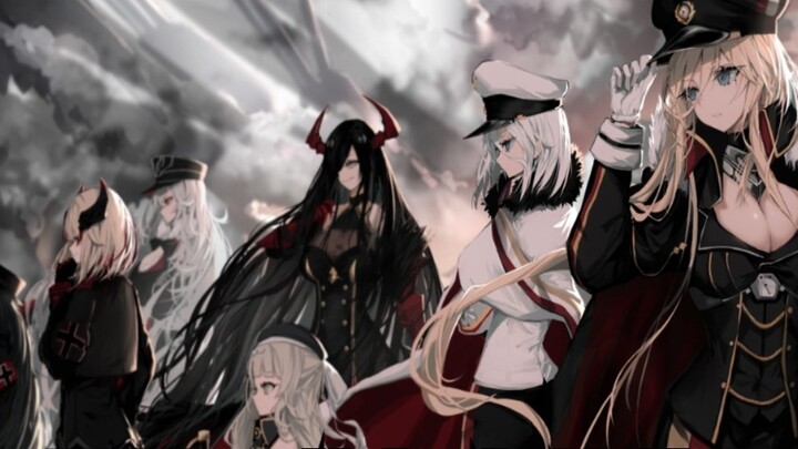 [Azur Lane] This is Iron Blood - Iron Discipline and Blood Glory Bismarck & Iron Blood Lineup & Naga