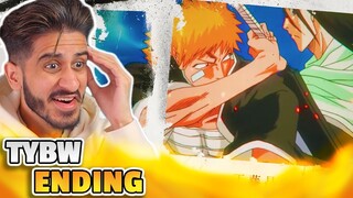 THIS IS AMAZING!! || Bleach TYBW Ending REACTION || Bleach Thousand Year Blood War