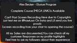 Alex Becker – Elysium Program Course Download