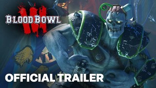 Blood Bowl 3 - Official Necromantic Horror Faction Update Reveal Trailer | Skulls 2024