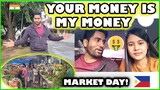 Your Money Is My Money / Market Day In Philippines / Indian Filipino Vlogger / wife / husband