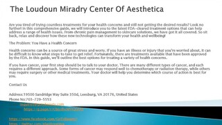 The Loudoun Miradry Center Of Aesthetica
