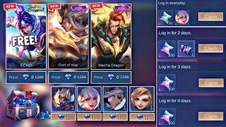 NEW BIG EVENT 2023! GET ALL YOUR SKIN FOR ONLY 1 DIAMONDS AND PROMO DIAMONDS! FREE! | MOBILE LEGENDS