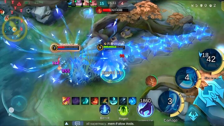 Amon vs Bot || Mlbb