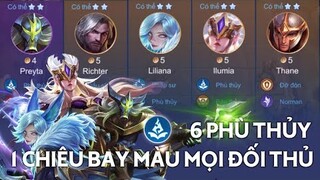 6 PHÙ THỦY  | Ilumia Ulti cân nguyên team bạn - Garena Cờ Liên Quân