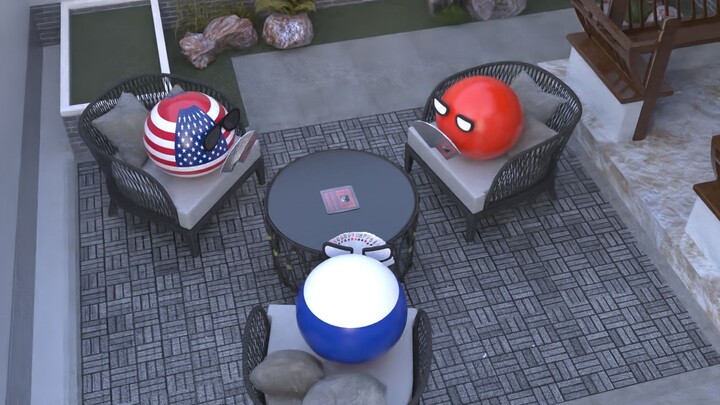 ช่วงเวลาพักผ่อนสำหรับลูกบอล (ตอนที่ 1) 【 3D Polandball 】【 Country Ball 】