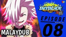 [S3.E08] Beyblade Burst : Turbo | Malay Dub