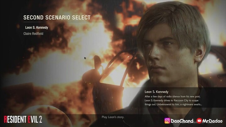 Resident Evil 2 Remake : Leon S. Kennedy - 2nd Run (Leon tiba di Kantor Polisi Raccoon)
