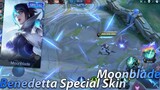 Benedetta No Cooldown Skills Special Skin Moonblade Gameplay - Mobile Legends New Skin 2022