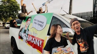 RASTAMAN'S DREAM COME TRUE WITH DONNALYN BARTOLOME (Tatakbo kami) | RASTAMAN FOR PRESIDENT