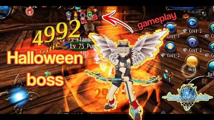 easy kill, pumpkins boss in Halloween event!