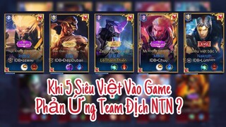 Khi 5 Siêu Việt Vào Game Mỡ Combat sẽ đẹp Như Thế Nào?