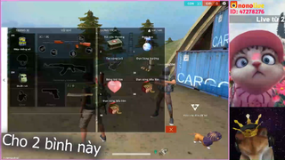 [Free Fire GNN] Chủ tịch giả chơi gà đi Ghép ngẫu nhiên và cái kết