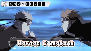 AMV & Cover | Heroes comeback | • Cover by Andikent