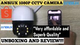 ANBIUX CCTV CAMERA 1080p UNBOXING AND REVIEW (THE BEST CCTV CAMERA IN SHOPEE)