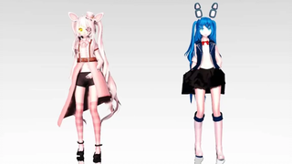 【MMD FNAF คุณเคยไปที่ไหนมา 【Mangle & Toy Bonnie】