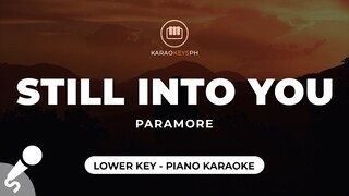 Still Into You - Paramore (Lower Key - Piano Karaoke)