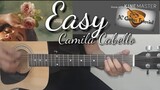 Easy - Camila Cabello Guitar Chords (Guitar Cover with Lyrics and Chords Guide)
