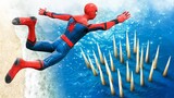 GTA 5 SPIDERMAN | Water Ragdolls Jumps and Fails (Funny Moments)