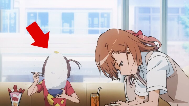 Misaka-senpai, do you want to take care of the person next to you?