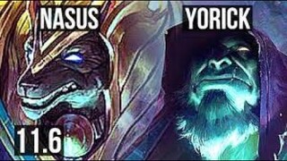 yorick vs nasus cách đập cẩu