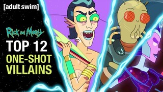 Top 12 One-Shot Villains | Rick and Morty | adult swim