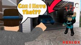TRYING TO STEAL PEOPLE'S CARS IN BLOXBURG - ROBLOX ROLEPLAY