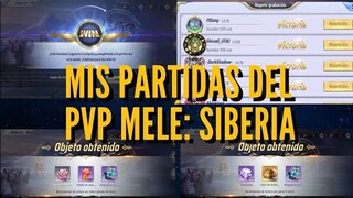 PVP MELE: SIBERIA: MIS PARTIDAS (EL EMPAREJAMIENTO SIGUE ESTANDO FATAL). SAINT SEIYA AWAKENING