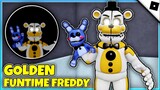 How to get "GOLDEN FUNTIME FREDDY" BADGE + MORPH in FNAF UNIVERSE RP - ROBLOX