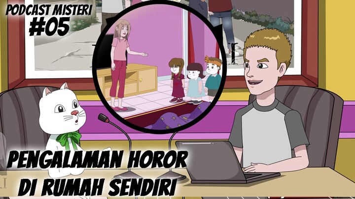 PODCAST MISTERI #06 | PENGALAMAN HOROR DI RUMAH SENDIRI | Diva Misteri