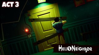 AKU BERHASIL MENGUMPULKAN SEMUA SKILL DI ACT 3 | Hello Neighbor Indonesia | #helloneighbor