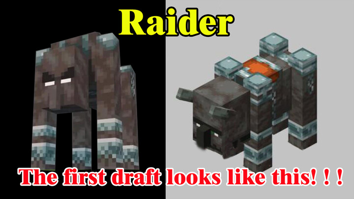 [Game]The First Draft of Minecraft's Creature Design