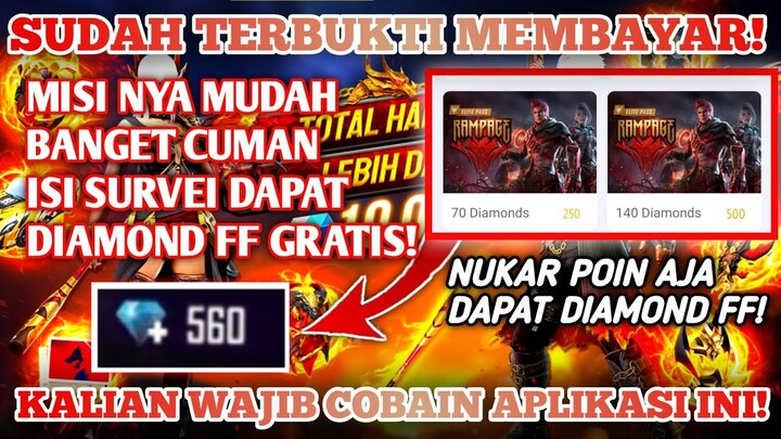 100% Work! Dapat 140 Diamond FF Cuman Nukar Poin - Aplikasi Penghasil Diamond FF 2021!!