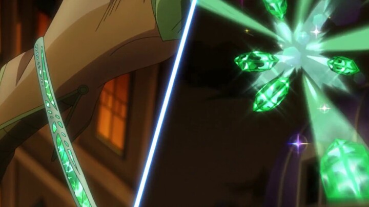 【JOJO】Take that, DIO, Emerald Splash with a 20-meter Radius!!