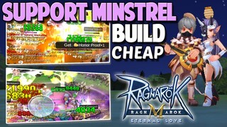 MINSTREL CHEAP SUPPORT BUILD - RAGNAROK MOBILE SEA