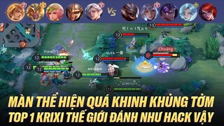 TOP 1 NGỘ KHÔNG TRẦM TRỒ TRƯỚC MÀN THỂ HIỆN QUÁ ĐỈNH CAO CỦA TOP 1 KRIXI THẾ GIỚI KHI ĐÁNH NHƯ HACK