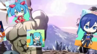 NIGERUNDAYO ☆ (Cat girl Miku running away from Kaito!1!Not clickbait!!)