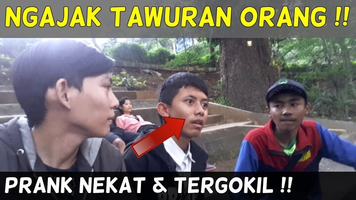 ISENG BANGET! NGAJAK TAWURAN KE ANAK SEKOLAH - Prank Indonesia