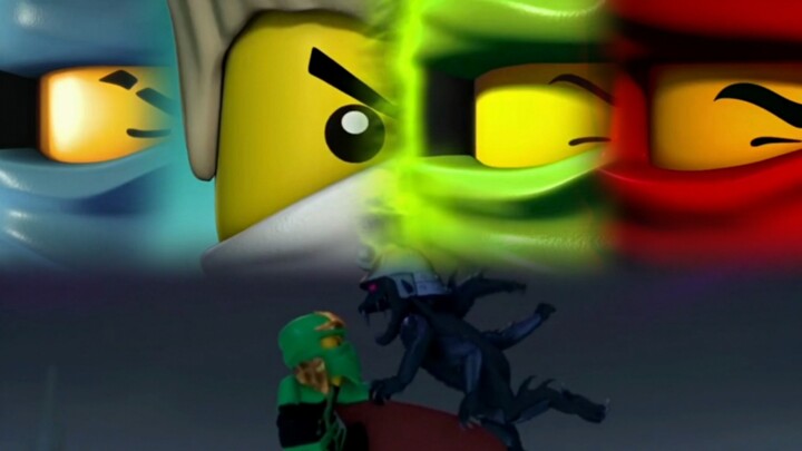 [LEGO Phantom Ninjago] การต่อสู้ของบอสในแต่ละฤดูกาลเป็นการตัดแบบผสมผสานที่มีการเผาไหม้สูงเพื่อนำคุณก