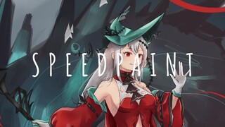 [Speedpaint] Skadi The Corrupting Heart - Arknights