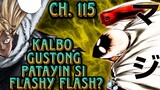 Kalbo napagkamalang halimaw si Flashy Flash | One Punch Man Chapter 115